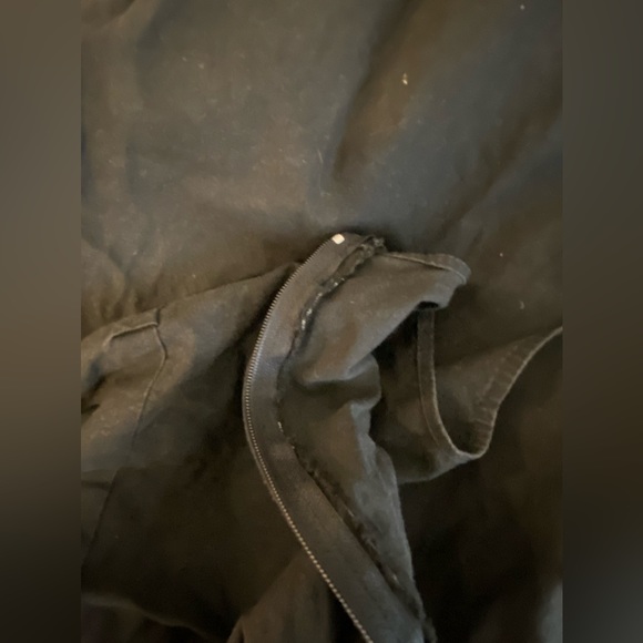 Handmade Black Long Sleeve Amish Peasant Maxi Dress, Size Small - Picture 4 of 7